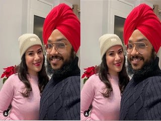 Desi Punjabi Wife Blowjob and Fucking