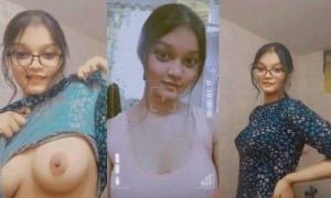Cute Desi girl Shows Her Boobs of XXX MMS Viral