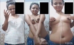 XXX MMS Viral of Cute Desi small Shows Boobs 
