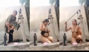 Viral Sex MMS of Indian Wife Record Her bathing Video