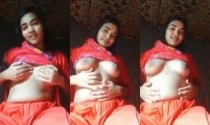 Cute Desi Girl Shows Boobs viral mms xxx