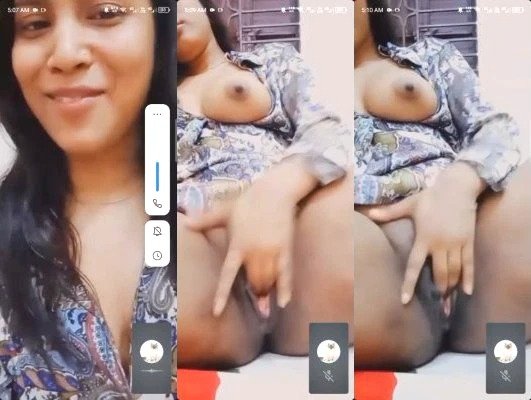  Cute Desi Girl Shows Boobs and Fingering viral sex mms
